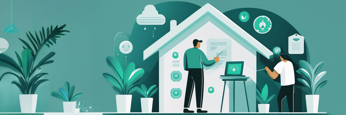 Professionals collaborating securely over documents.